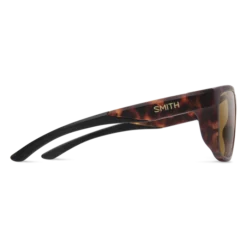 Smith Barra Matte Tortoise ChromaPop Glass Polarized Brown Sunglasses