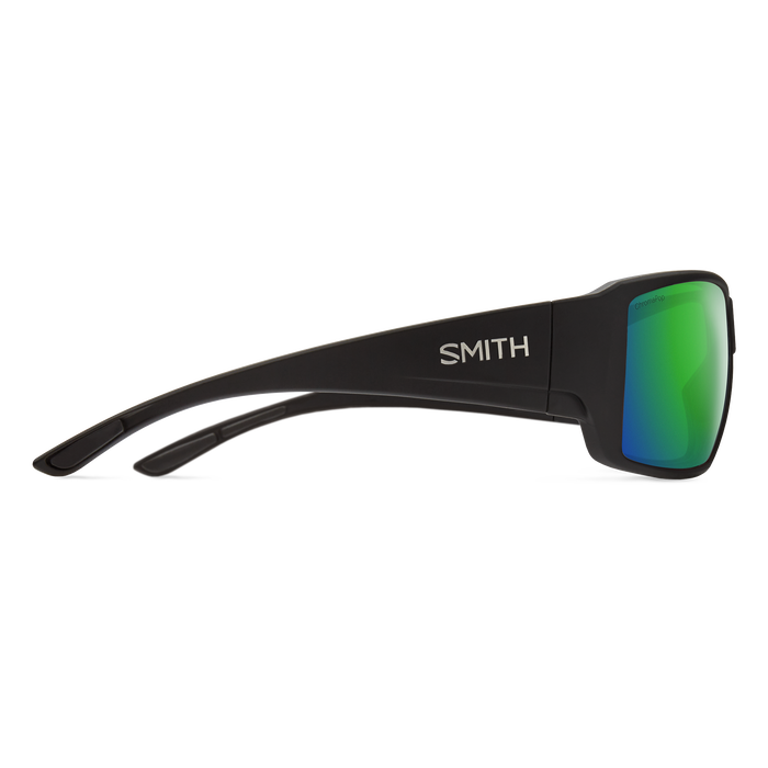Smith Guides Choice Matte Black ChromaPop Glass Polarized Green Mirror Sunglasses 3 Smith Guides Choice Matte Black ChromaPop Glass Polarized Green Mirror Sunglasses