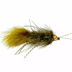 Umpqua Feather Merchants Rubber Legged Crystal Bugger Olive Flies