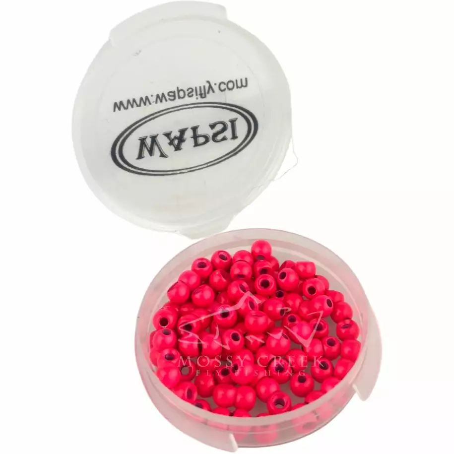 Wapsi Fly Brass Cyclops Bead Head Fl. Pink 100 Pack Beads, Cones, Eyes 1 Wapsi Fly Brass Cyclops Bead Head Fl. Pink 100 Pack Beads, Cones, Eyes