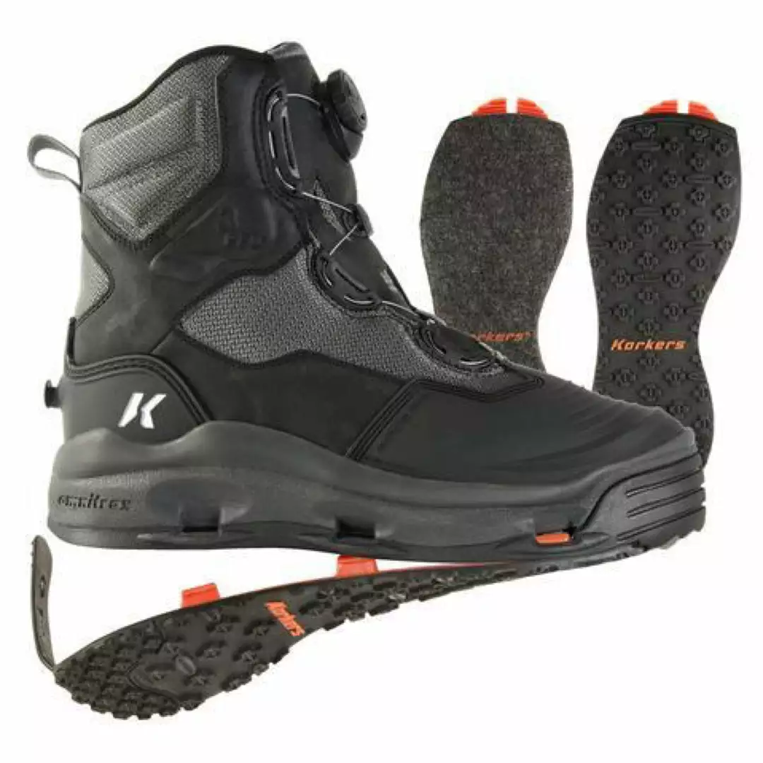 Korkers Darkhorse Wading Boots 1 Korkers Darkhorse Wading Boots