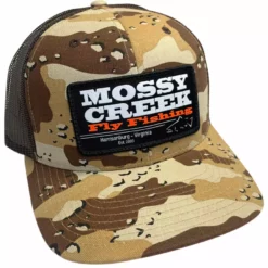 Mossy Creek Fly Fishing Mossy Creek Patch Trucker Desert Camo Hats