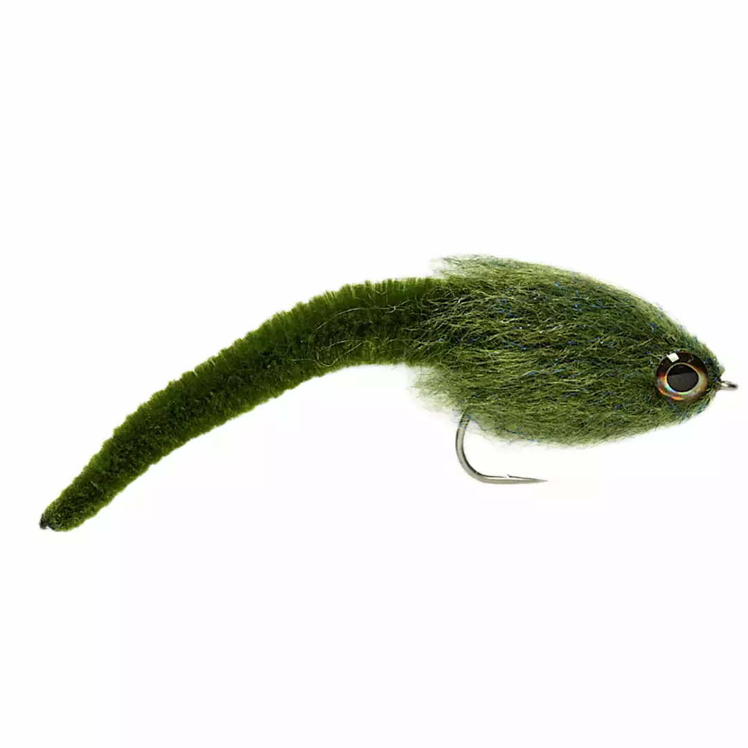 Fulling Mill Flies Mini Dragon Tail Fly Olive 1 Fulling Mill Flies Mini Dragon Tail Fly Olive
