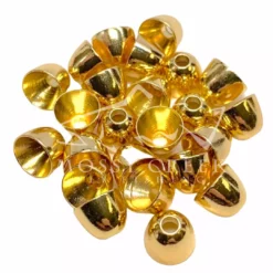 Wapsi Fly Brass Conehead Gold Beads, Cones, Eyes