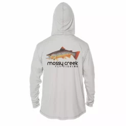 Mossy Creek Fly Fishing Mossy Creek Solar Hoody Pearl Grey