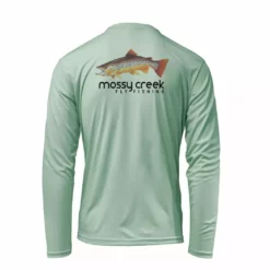 Mossy Creek Fly Fishing Mossy Creek Solar Crew Sea Grass Shirts