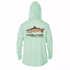 Mossy Creek Fly Fishing Mossy Creek Solar Hoody Sea Grass Shirts