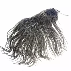 Hareline Keough Grade #1 Half Saddle Grizzly Dun