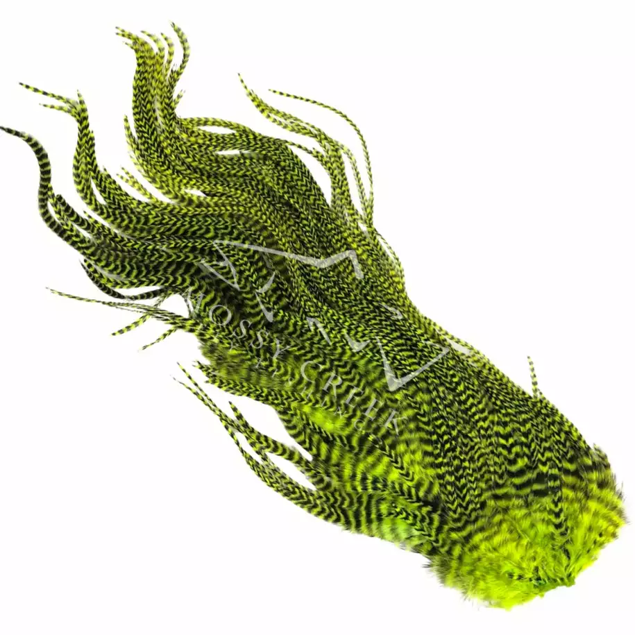 Hareline Feathers Half Grizzly Saddle 2 Hareline Feathers Half Grizzly Saddle