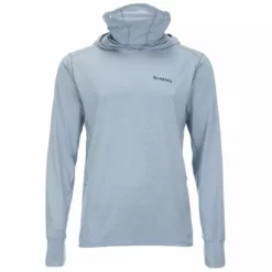 Simms Fishing Products Shirts Simms SolarFlex Guide Cooling Hoody Steel Blue