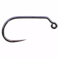 Hooks Fulling Mill Jig Force Black Nickel Barbless Hook 50pk