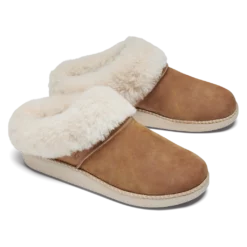Olukai Ku‘i Women's Slip-On Slippers Tan / Bone Footwear