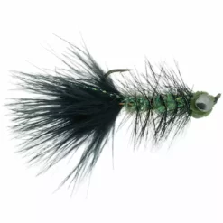 Umpqua Feather Merchants Lead Eyed Krystal Bugger Motor Oil Flies