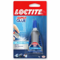 Hareline Adhesives & UV Loctite Super Glue Control Gel (Grey/Blue Bottle)