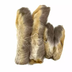 Hareline Snowshoe Rabbits Feet Hair & Fur