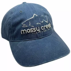 Mossy Creek Fly Fishing New Mossy Creek 6 Panel Hat Navy
