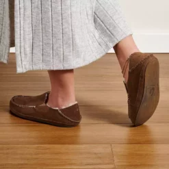 Olukai Nohea Women's Leather Slippers Ray Footwear