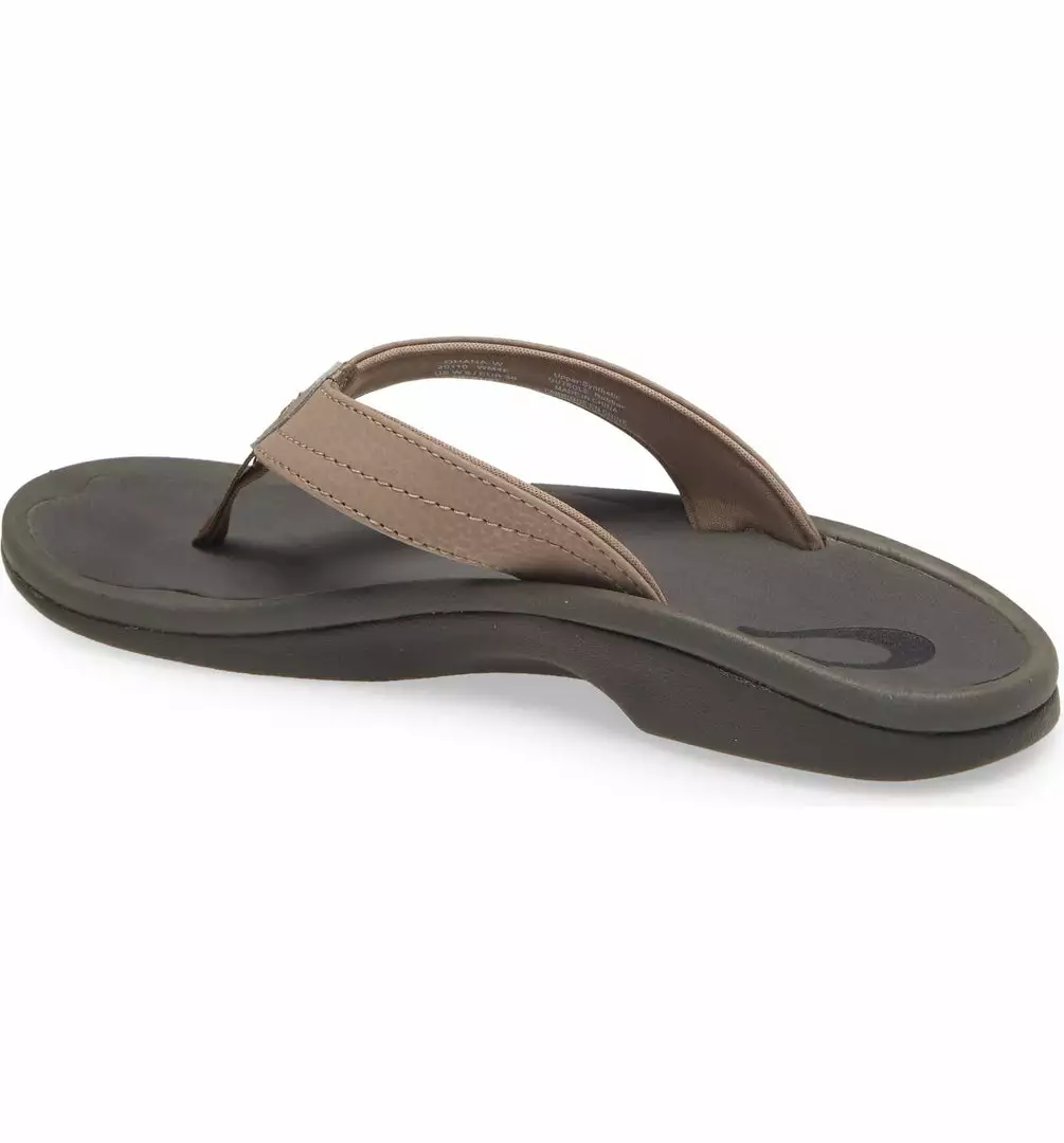 Olukai 'Ohana Women's Beach Sandals Taupe / Island Salt 3 Olukai 'Ohana Women's Beach Sandals Taupe / Island Salt