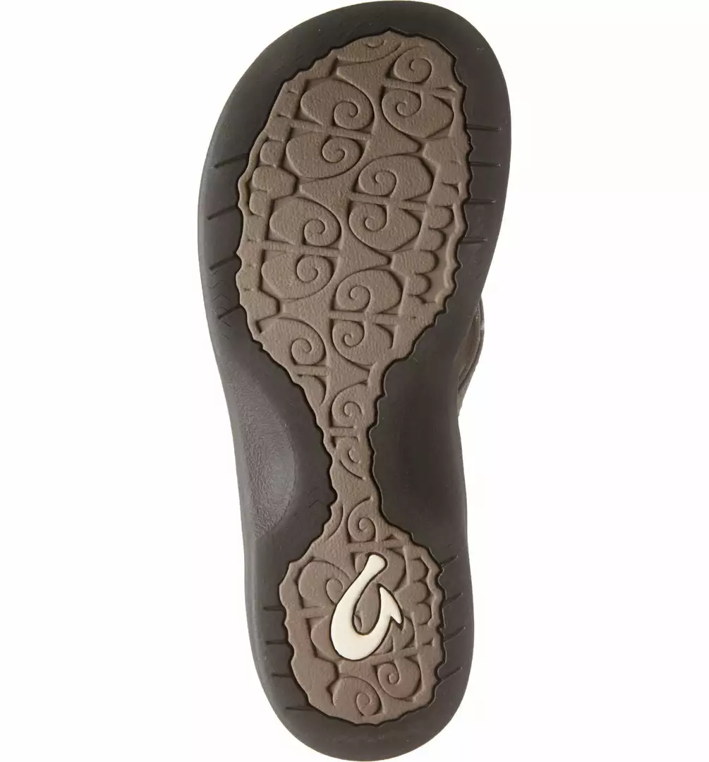 Olukai 'Ohana Women's Beach Sandals Taupe / Island Salt 6 Olukai 'Ohana Women's Beach Sandals Taupe / Island Salt