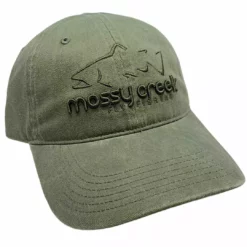 Mossy Creek Fly Fishing New Mossy Creek 6 Panel Hat Light Olive