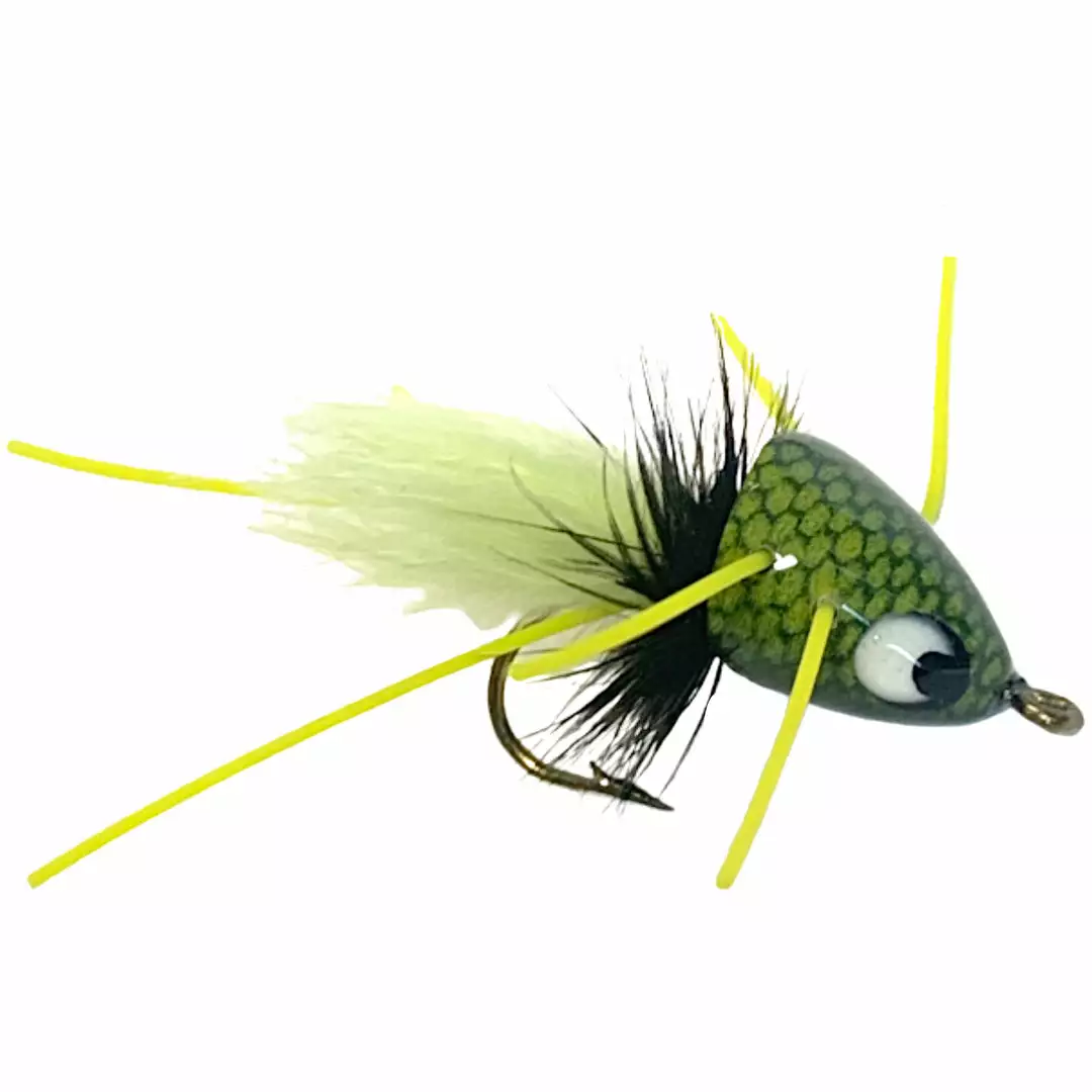 Rainy's Micro-Me Diving Frog Olive 1 Rainy's Micro-Me Diving Frog Olive