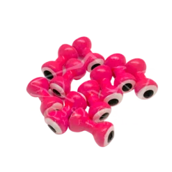 Hareline Double Pupil Lead Eyes Beads, Cones, Eyes 10 Hareline Double Pupil Lead Eyes Beads, Cones, Eyes