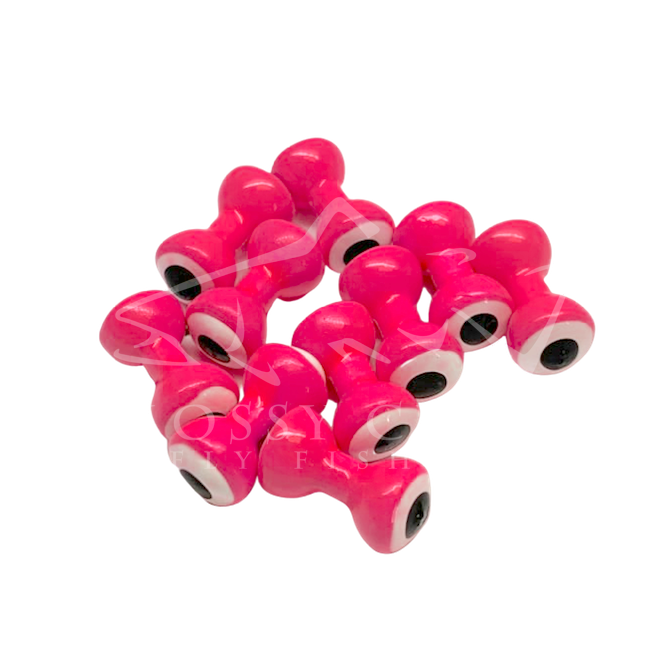 Hareline Double Pupil Lead Eyes Beads, Cones, Eyes 5 Hareline Double Pupil Lead Eyes Beads, Cones, Eyes