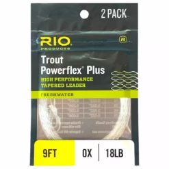RIO Products RIO Powerflex Plus Leader 2 Pack Leaders & Tippet