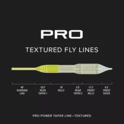 Orvis PRO Power Textured Taper Fly Line Fly Lines 5 Orvis PRO Power Textured Taper Fly Line Fly Lines