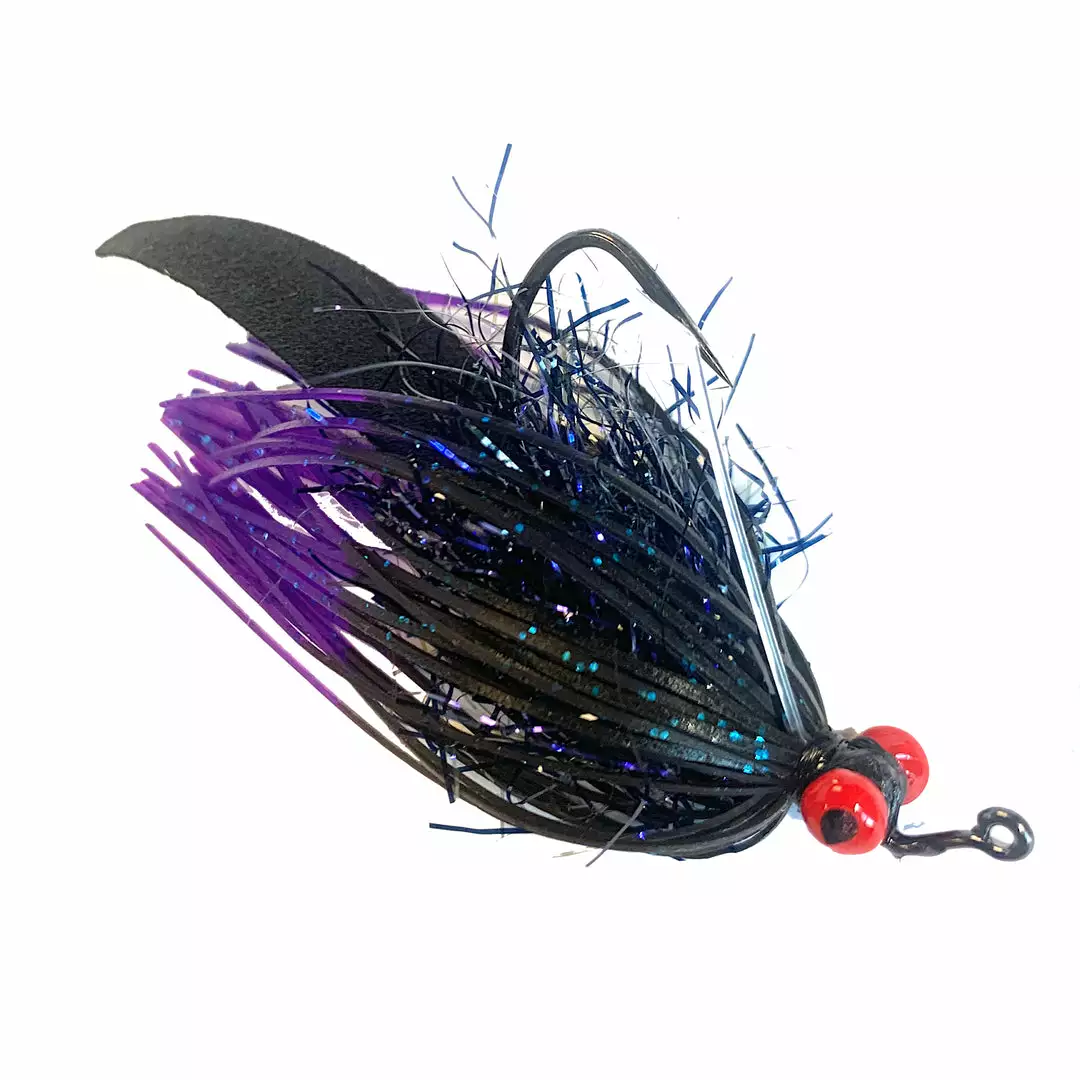 Rainy's Flies Ehler's Grim Reaper Black/Purple 1 Rainy's Flies Ehler's Grim Reaper Black/Purple