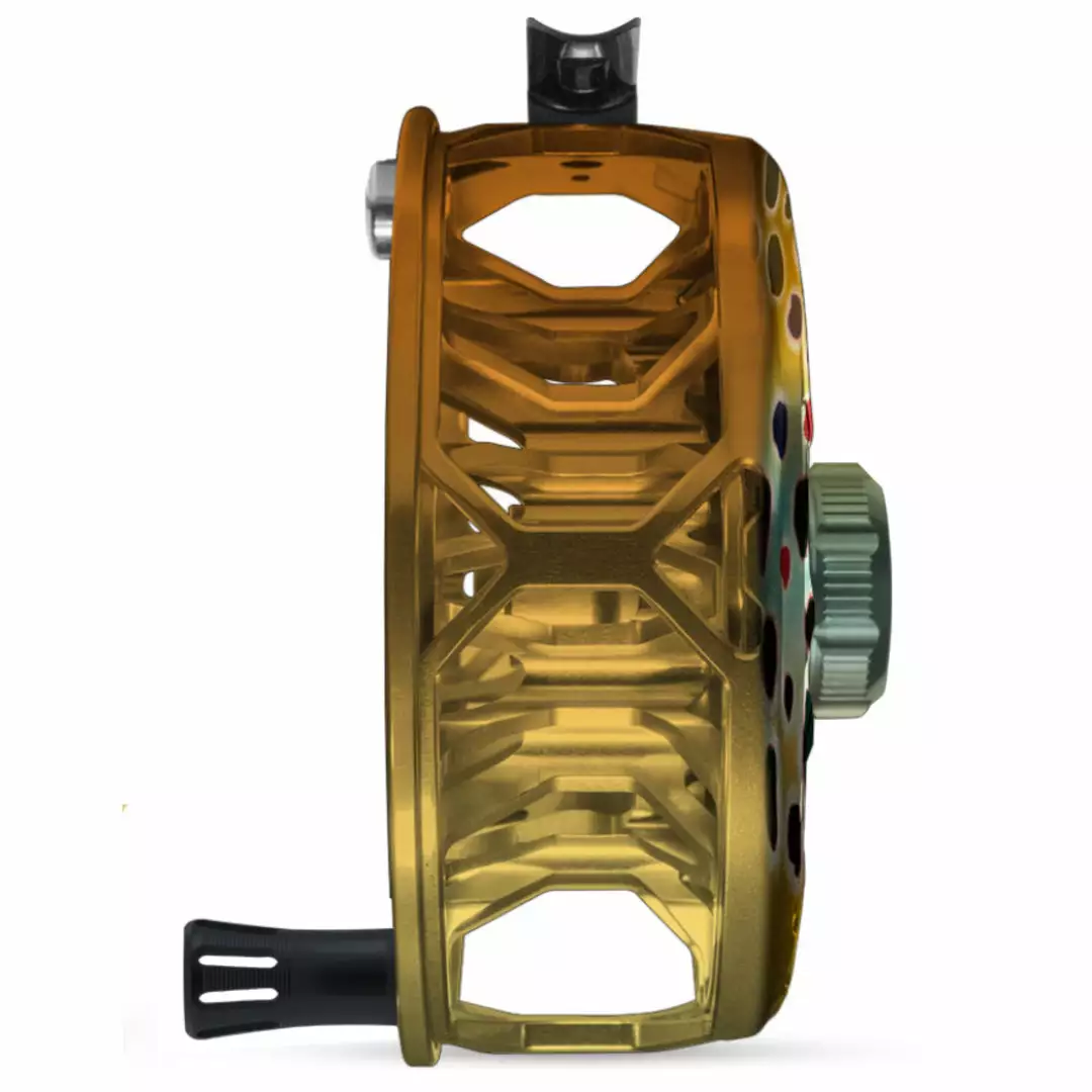 Abel Rove Series Custom Native Brown Trout 5/7 Fly Reel 2 Abel Rove Series Custom Native Brown Trout 5/7 Fly Reel