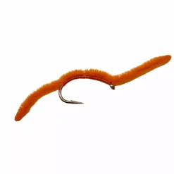 Umpqua Feather Merchants San Juan Worm Rust Flies