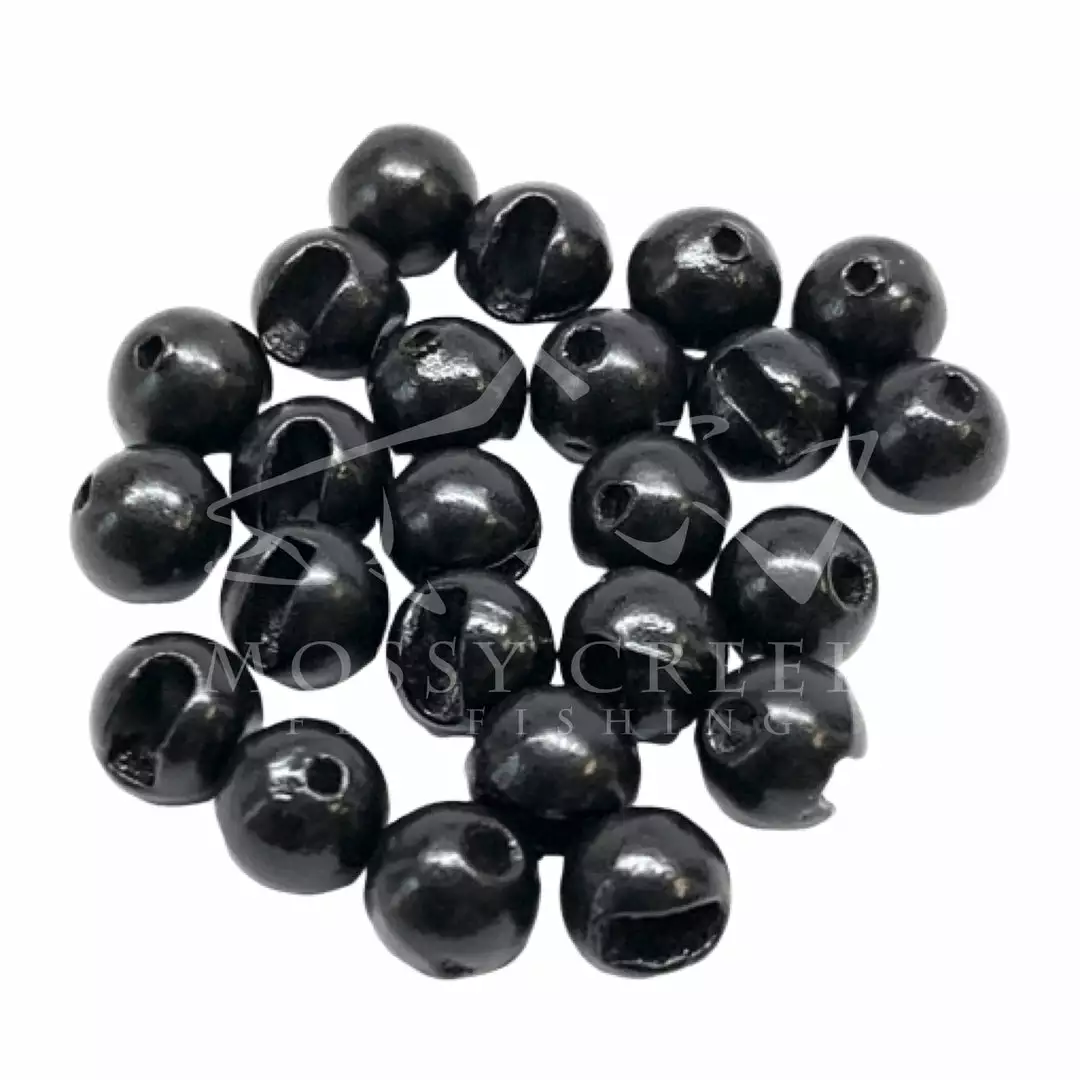Fulling Mill Slotted Tungsten Bead Matte Black Beads, Cones, Eyes 1 Fulling Mill Slotted Tungsten Bead Matte Black Beads, Cones, Eyes