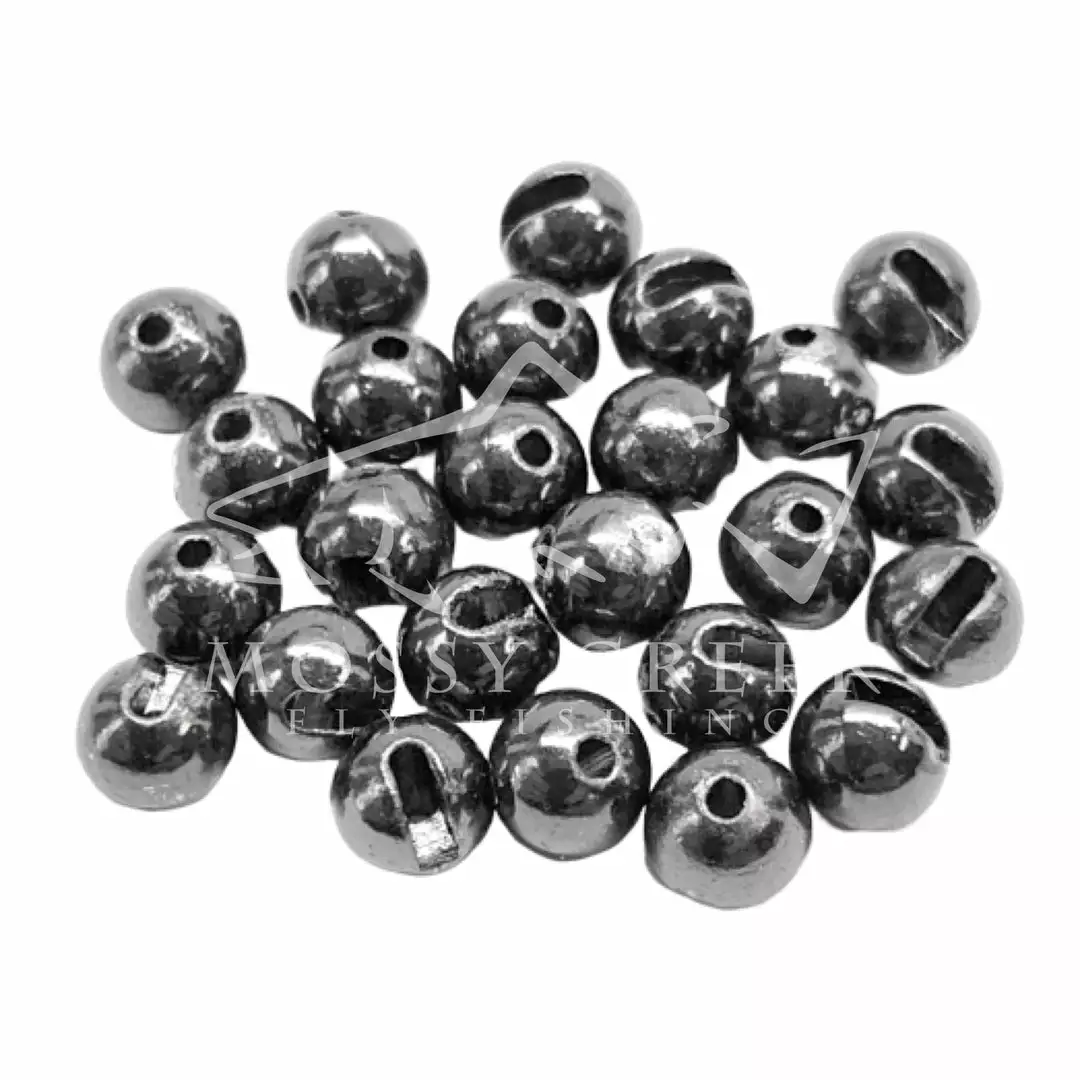 Fulling Mill Slotted Tungsten Bead Black Nickel Beads, Cones, Eyes 1 Fulling Mill Slotted Tungsten Bead Black Nickel Beads, Cones, Eyes