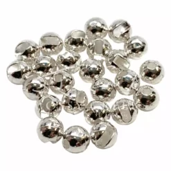 Fulling Mill Slotted Tungsten Bead Silver Beads, Cones, Eyes