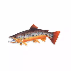 Mossy Creek Fly Fishing Mossy Creek Brown Sticker 3.5" Gifts
