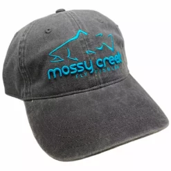 Mossy Creek Fly Fishing New Mossy Creek 6 Panel Hat Charcoal
