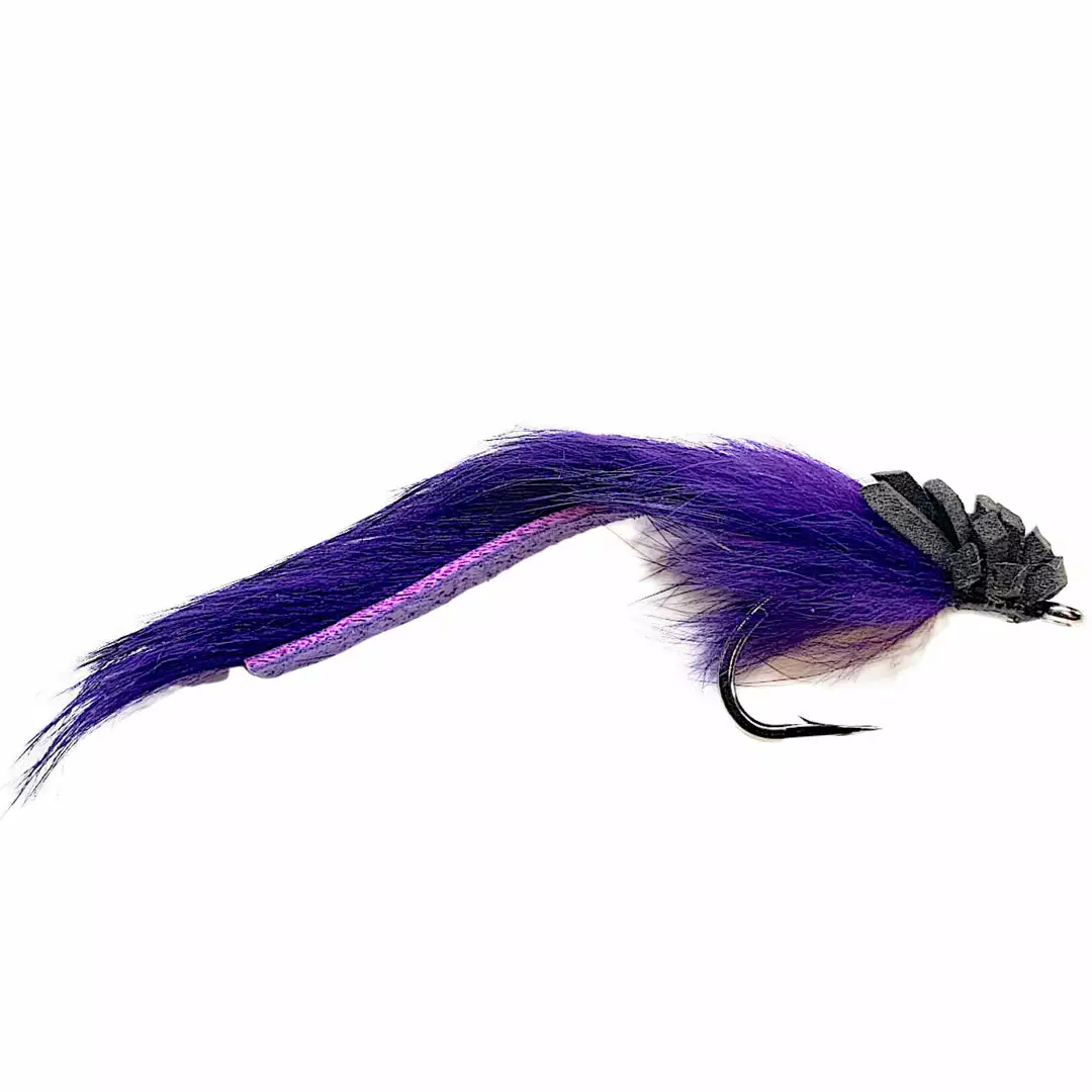 Umpqua Feather Merchants Tuscan Bunny Black/Purple Flies 1 Umpqua Feather Merchants Tuscan Bunny Black/Purple Flies