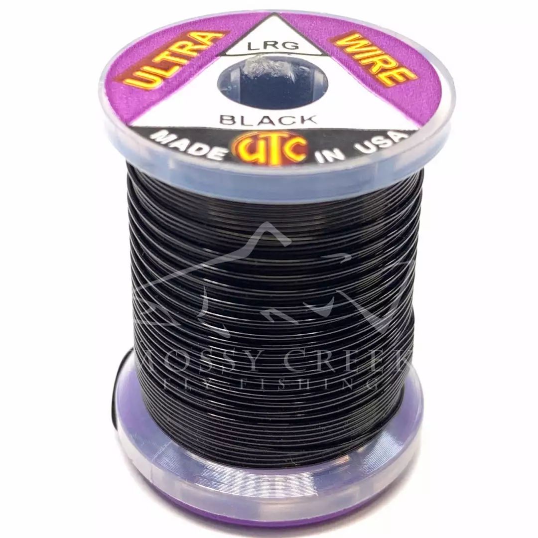 Wapsi Fly Thread, Tinsel, Wire Ultra Wire Black 1 Wapsi Fly Thread, Tinsel, Wire Ultra Wire Black