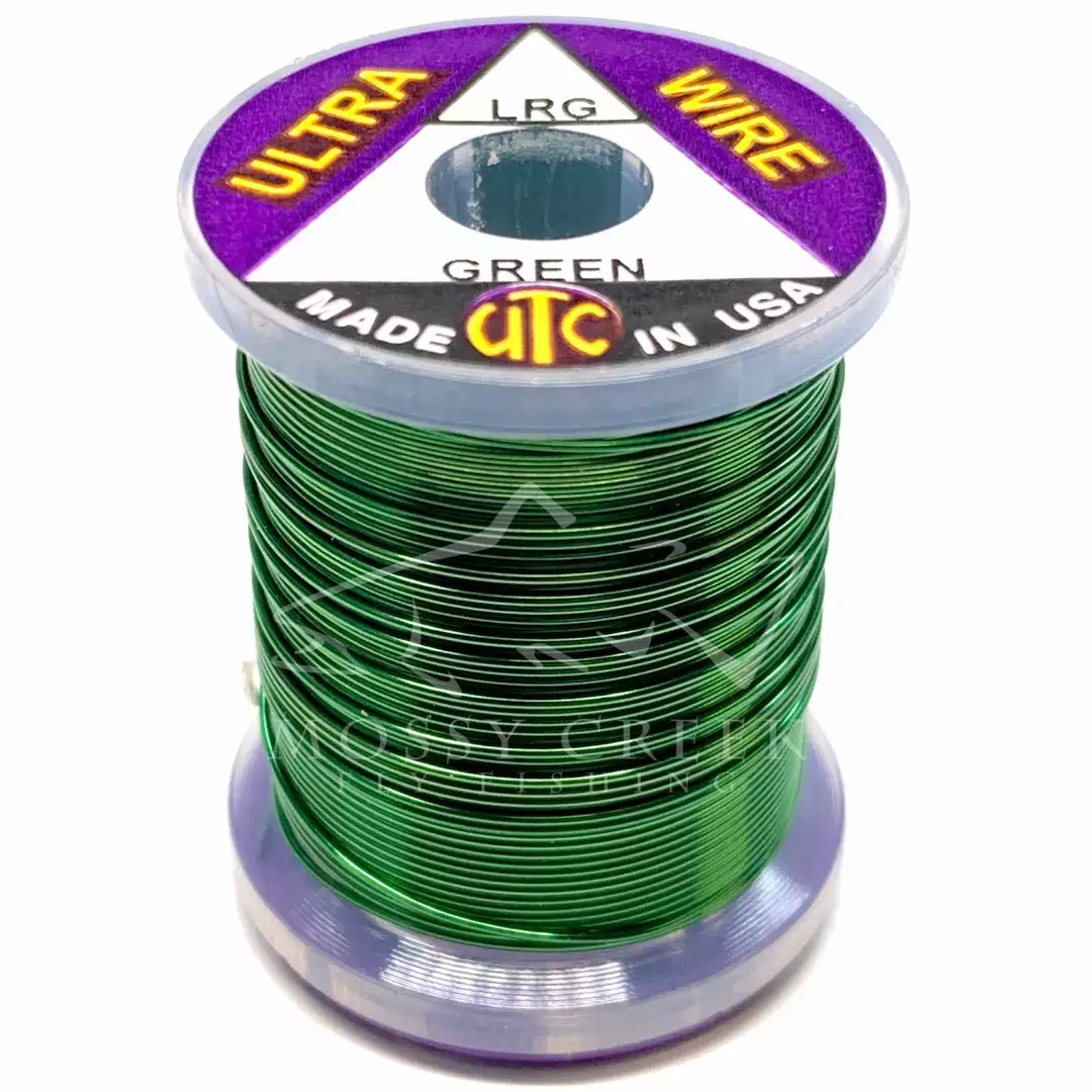 Wapsi Fly Thread, Tinsel, Wire Ultra Wire Green 1 Wapsi Fly Thread, Tinsel, Wire Ultra Wire Green
