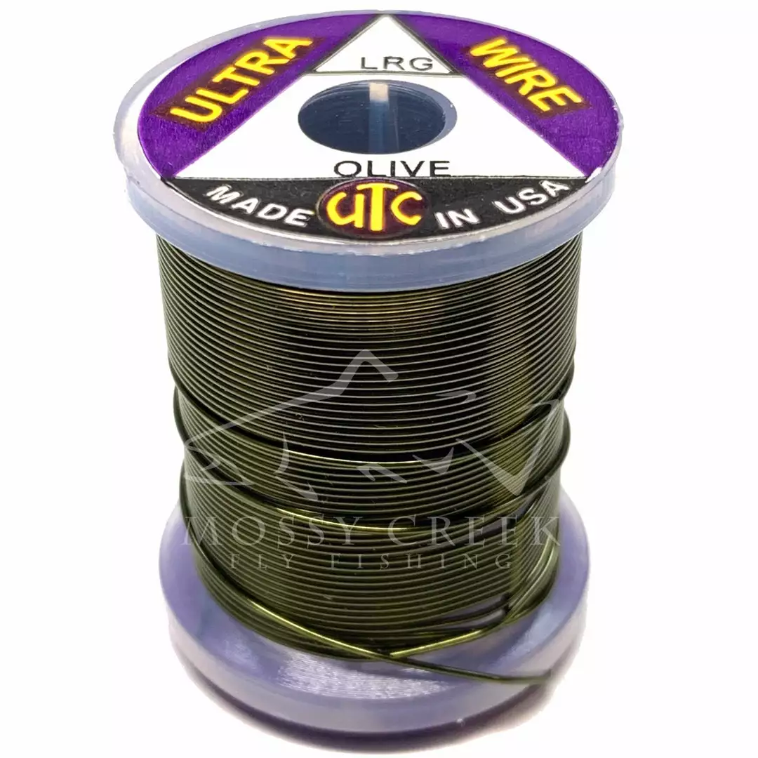 Wapsi Fly Thread, Tinsel, Wire Ultra Wire Olive 1 Wapsi Fly Thread, Tinsel, Wire Ultra Wire Olive