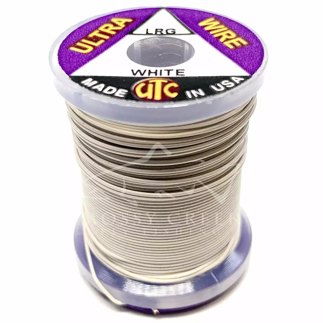 Wapsi Fly Ultra Wire White Thread, Tinsel, Wire 1 Wapsi Fly Ultra Wire White Thread, Tinsel, Wire