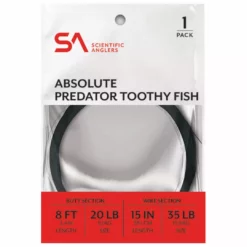 Scientific Anglers Scientific Angler Absolute Predator Toothy Fish Leaders & Tippet