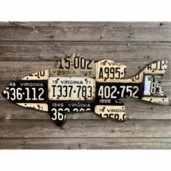 Cody Richardson's Virginia Smallmouth Bass License Plate Art