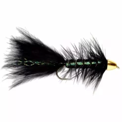 Fulling Mill Conehead Wooly Bugger Black