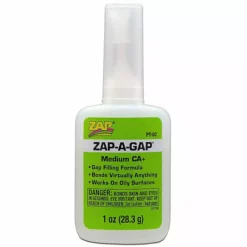 Hareline Zap-A-Gap 1 Ounce Bottle Adhesives & UV