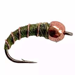 Umpqua Feather Merchants Flies Zebra Midge Olive